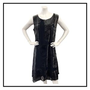 Studio Rundholz Anthracite Print Dress